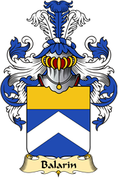 French Family Coat of Arms (v.23) for Balarin