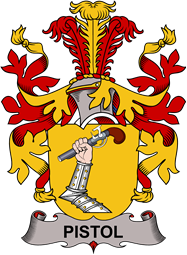 Swedish Coat of Arms for Pistol