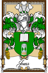 Scottish Coat of Arms Bookplate for Joass