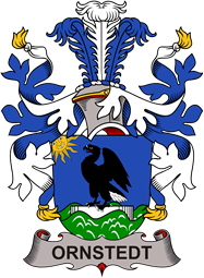 Swedish Coat of Arms for Ornstedt