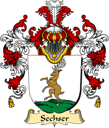 German Coat of Arms (v.25b) Sechser