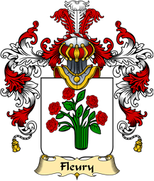 French Family Coat of Arms (v.25) Fleury I