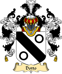 Italian Family Coat of Arms (v.25a) Dotto