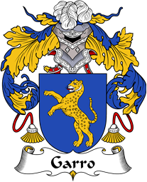 Portuguese Coat of Arms for Garro