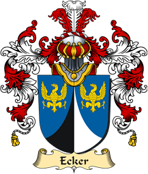German Coat of Arms (v.25b) Ecker