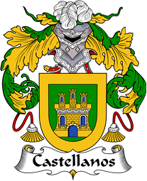 Spanish Coat of Arms for Castellanos