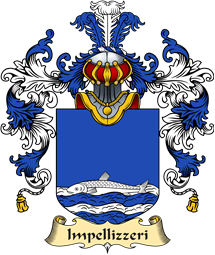Italian Family Coat of Arms (v.25a) Impellizzeri