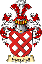 v.23 Coat of Family Arms from Germany for Marschall