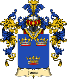French Family Coat of Arms (v.25) Josse