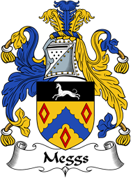 English Coat of Arms for the family Meggs