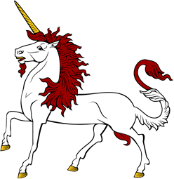 Unicorn Passant