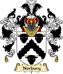Irish Family Coat of Arms (v.25a) Norbury