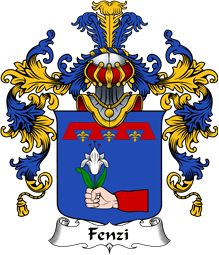 Italian Family Coat of Arms (v.25b) Fenzi