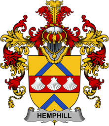 Irish Family Coat of Arms (v.25b) Hemphill