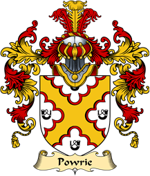 Scottish Family Coat of Arms (v.25) Powrie