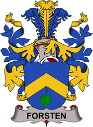 Swedish Coat of Arms for Forsten
