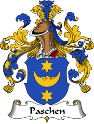 German Wappen Coat of Arms for Paschen