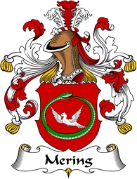German Wappen Coat of Arms for Mering