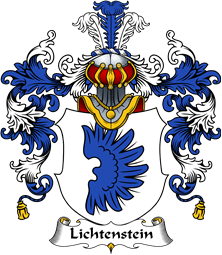 German Wappen Coat of Arms (v.25) Lichtenstein