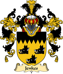 English Family Coat of Arms (v.25) Jenkes