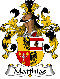 German Wappen Coat of Arms for Matthias