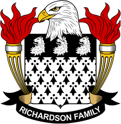 Coat of arms used by the Richardson family in the United States of America