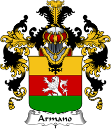 Italian Family Coat of Arms (v.25b) Armano