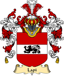 Italian Family Coat of Arms (v.25a) Lapi