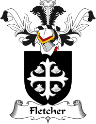 Coat of Arms from Scotland for Fletcher