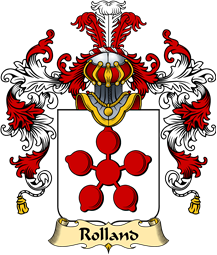 French Family Coat of Arms (v.25) Rolland