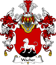 German Wappen Coat of Arms (v.25) Wacher