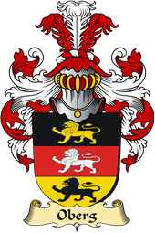v.23 Coat of Family Arms from Germany for Oberg