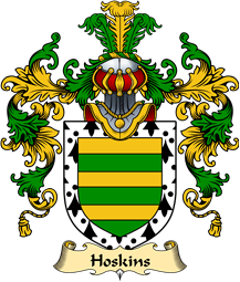 Welsh Family Coat of Arms (v.25) Hoskins (of Monmouthshire)