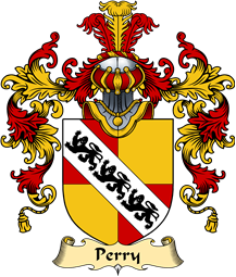 Irish Family Coat of Arms (v.25a) Perry