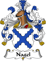 German Wappen Coat of Arms for Nagel