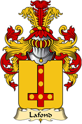 French Family Coat of Arms (v.23) for Lafond