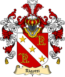 Italian Family Coat of Arms (v.25a) Rigotti