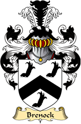 Irish Family Coat of Arms (v.23) for Brenock