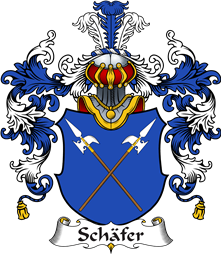 German Wappen Coat of Arms (v.25) Schäfer