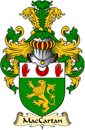 Irish Family Coat of Arms (v.23) for MacCartan or MacArtan