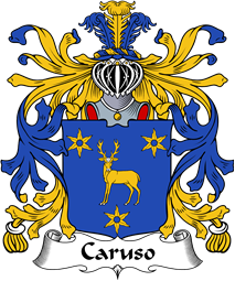 Italian Coat of Arms for Caruso