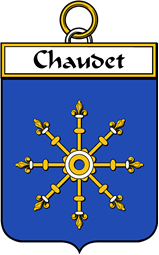 French Coat of Arms Badge for Chaudet