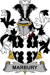 Irish Coat of Arms for Marbury