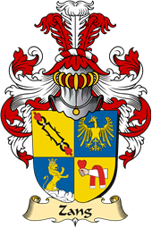 v.23 Coat of Family Arms from Germany for Zang