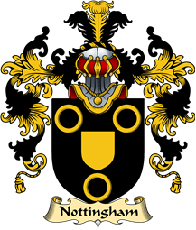 English Family Coat of Arms (v.25) Nottingham