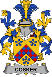 Irish Coat of Arms for Cosker or McCosker