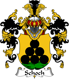 German Wappen Coat of Arms (v.25) Schoch