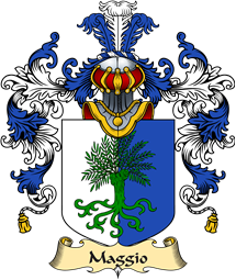 Italian Family Coat of Arms (v.25a) Maggio
