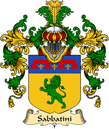 Italian Family Coat of Arms (v.25a) Sabbatini