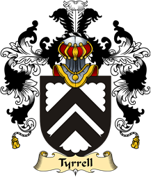 Irish Family Coat of Arms (v.25a) Tyrrell II